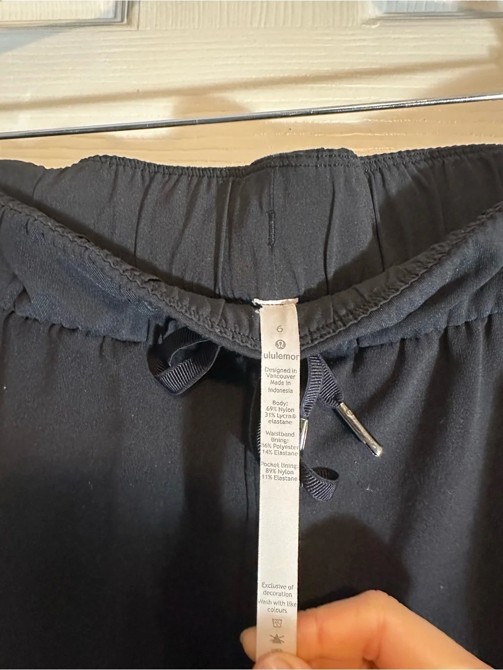 lululemon athletica Black Straight-Leg jogger